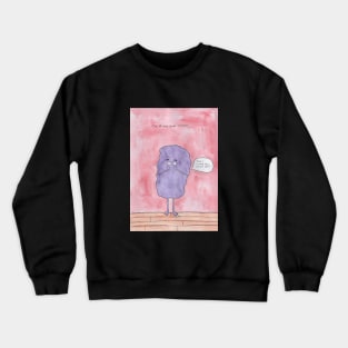 Anxiety Monster Art Crewneck Sweatshirt